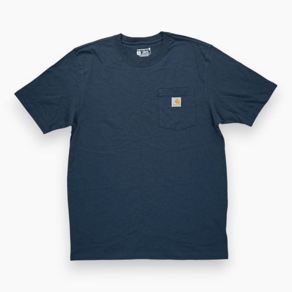 NWOT‎ Carhartt Loose Fit T Shirt Men's Chest Pocket Logo Short Sleeve Medium